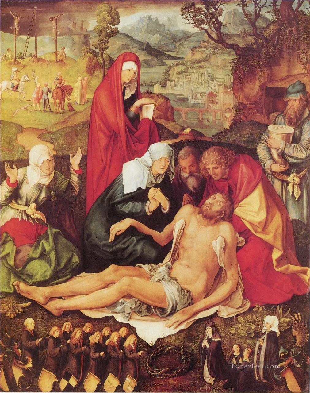 Lamentation du Christ Albrecht Dürer Peintures à l'huile